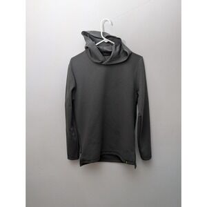 Point Summit Waffle Texture Active Hooded Athletic Long Sleeve Shirt New Size s